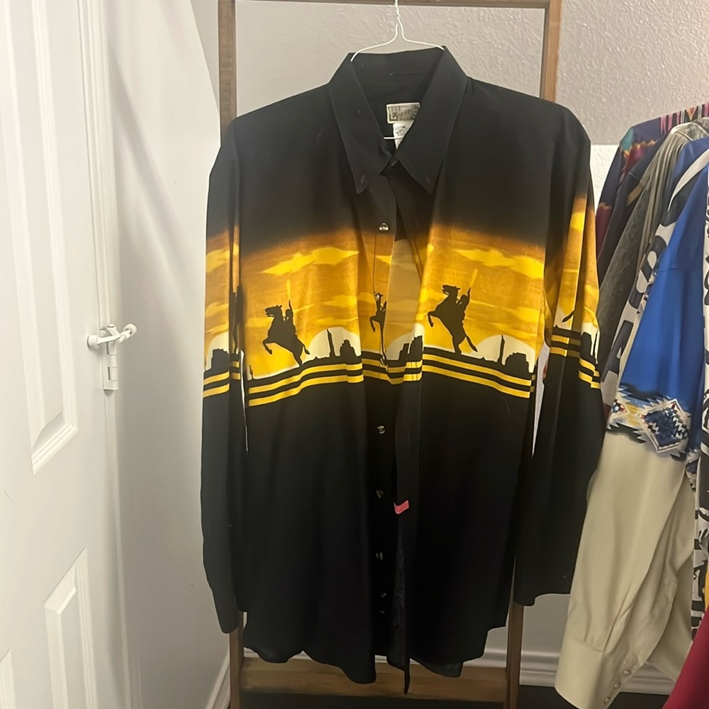 Cowboy button down